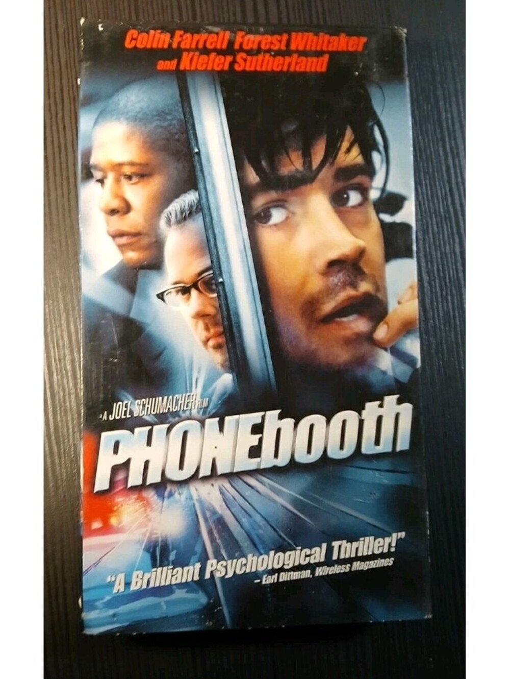 Phone Booth - VHS Tape 2003 - Joe Schumacher Thriller - Colin Farrell - VGC